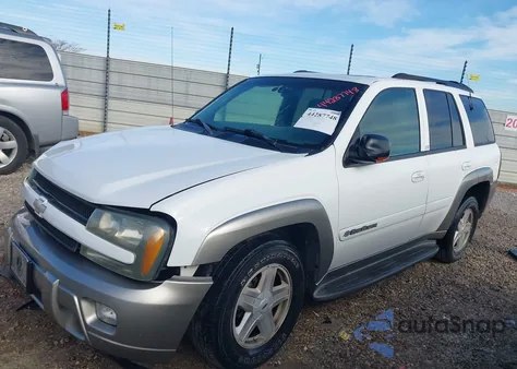 2003 Chevrolet Trailblazer Ltz from USA, damaged, VIN 1GNDS13S032190848